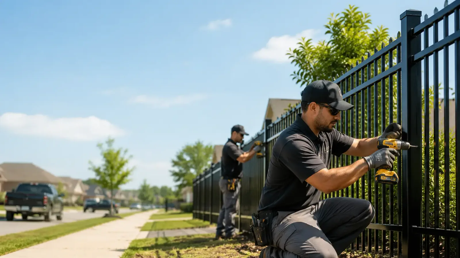 Metal Fence Installation in Plainfield, CT